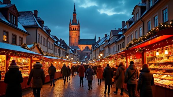 Visiter les marchés de Noël à Strasbourg pour une expérience magique